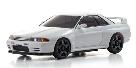 Kyosho Mini Z Nissan Skyline GT R Nismo R32 White AWD MA 020 Readyset