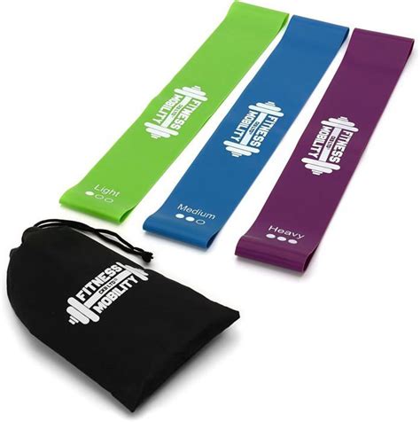 Set De 3 Resistance Bands Set Loop Bands Bande De Resistance Quipement