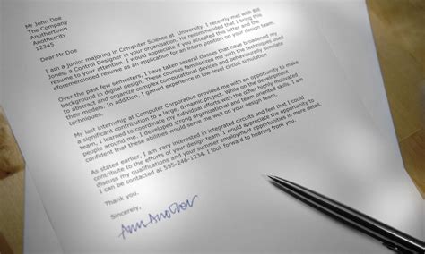 10 Contoh Cover Letter Bahasa Inggris Yang Baik Dan Benar