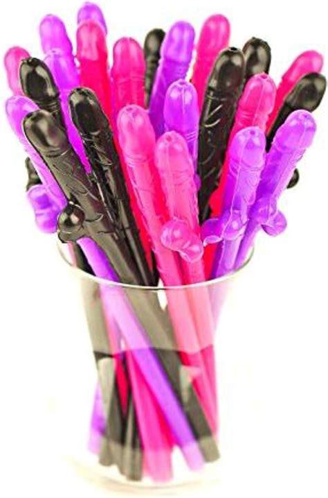 10 Pcs Penis Straws For Bachelorette Party Adults Bride