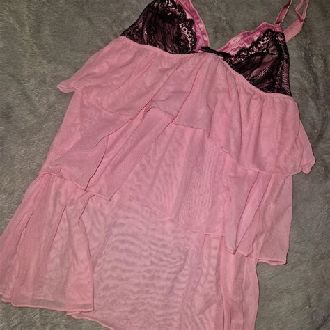 Ann Summers Pink Lingerie Dress Size Depop