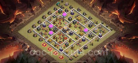 Melhor Layout Para Guerra Cv Link H Brido Coc Clash Of Clans