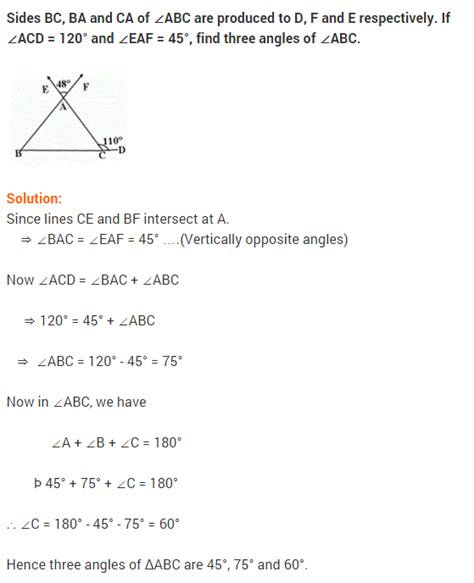 Extra Questions For Class 9th Maths Chapter 6 Lines And Angles