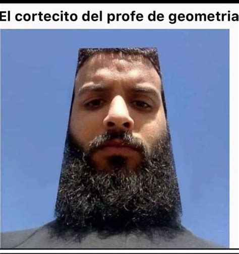 El cortecito del profe de geometría Memes