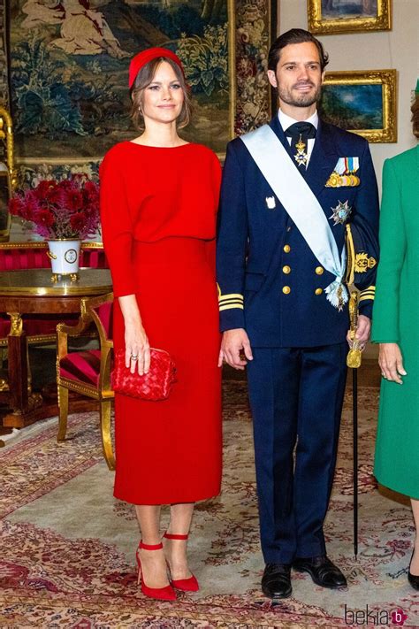 Carlos Felipe Y Sofia De Suecia En La Recepci N A Los Reyes De Holanda