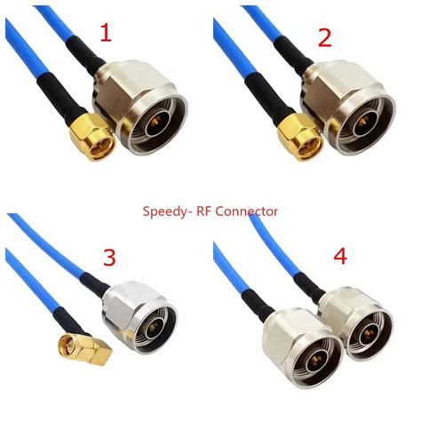 Rg Coax Cable Sma Rpsma Male To N Male Connector Sma Right Angle