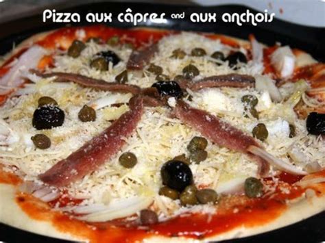 Pizza au thon anchois ou câpres anchois Recette Ptitchef