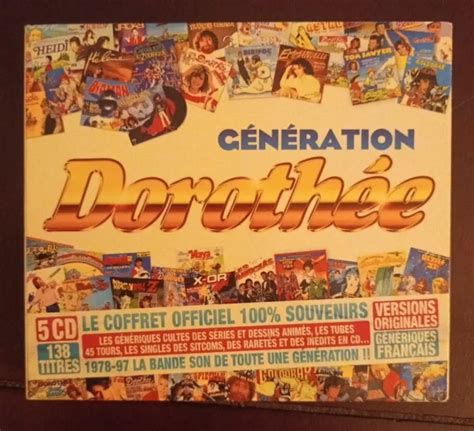 CD GÉNÉRATION DOROTHÉE Le Coffret Officiel 100 Souvenirs EUR 40 00