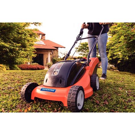 Tramontina S CE35P Electric Lawn Mower With A 350 Mm Cutting Diameter