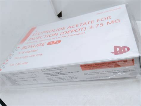 Bdsure 3 75mg Injection Packaging 1 Vial At Rs 2157 Vial In Mumbai