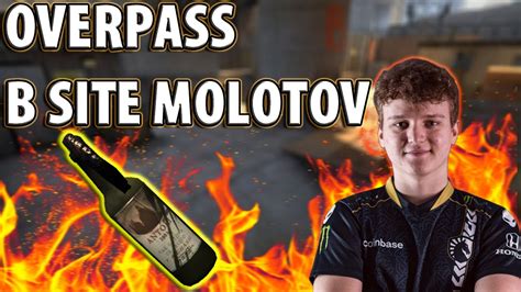 Cs Go Overpass B Site Molotov S Youtube