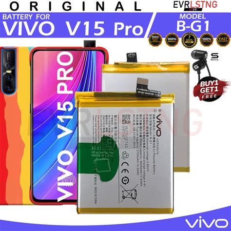 Battery Vivo V Pro Model B G Original Battery Mah High