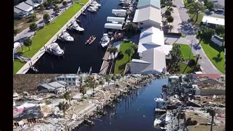 VIDEO: Stunning aerial video shows Mexico Beach before and after ...