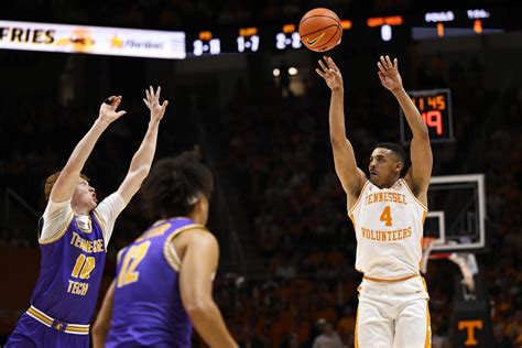 Basketball: Tennessee starts slow, finishes strong vs. Tennessee Tech - Rocky Top Talk