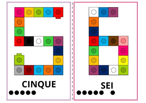 Carte per attività matematiche con i Mathlink cubes in classe prima