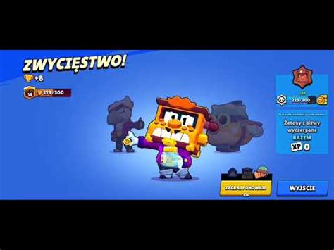 siemanko wbijam poziom mistrzostwa brąz 1 na grifiee w brawl stars