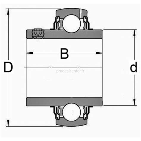 Roulement De Palier YAR212 2F SKF Pour Rouleau Faca VART Agro YAR212 2F