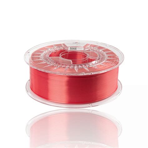 Pla Silk Satin Kg Ruby Red Spectrum Filaments Evolt Loja Online