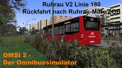 Omsi Ruhrau V Linie R Ckfahrt Nach Ruhrau Mitte Zob Mb O