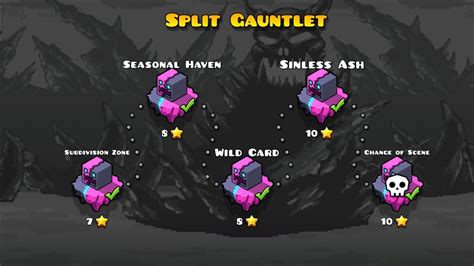 Split Gauntlet Lvl 5 Change Of Scene 100 Easy Demon By Bli