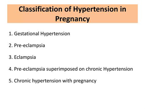 Hypertensive Disorder In Pregnancy PPT