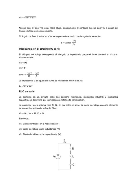 Analisis De Circuitos En Corriente Alterna Pdf