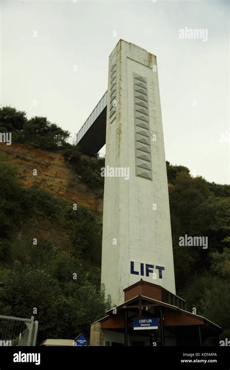 Beach Lift Shanklin Isle Of Wight Stock Photo Alamy