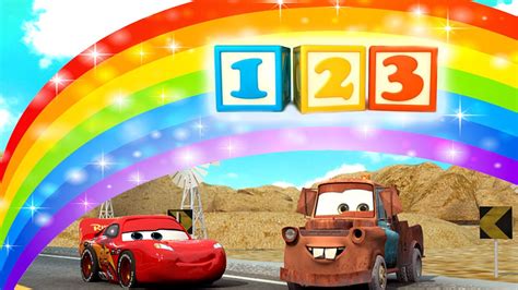 🚗 Count Numbers 1 To 20 Song With Lightning Mcqueen From Cars Toys