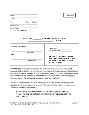 Fillable Online Co Mineral Mt PacketC FORM38Generic Comineralmtus