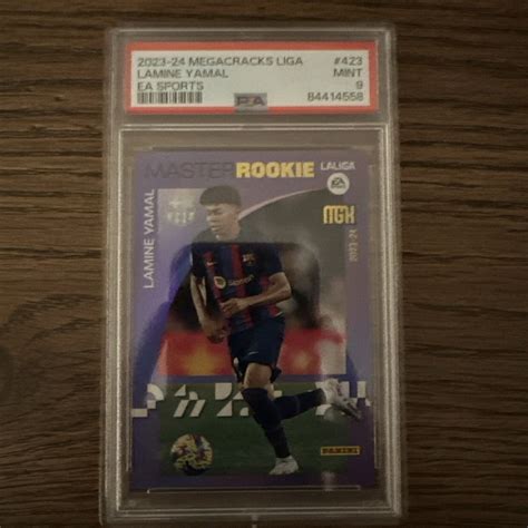 Panini Megacracks Lamine Yamal Fc Barcelona Mgk Rookie Rc