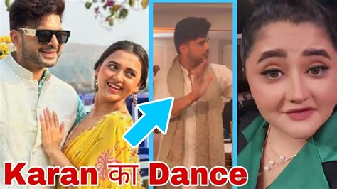 Tejasswi Prakash And Karan Kundra Paya Bhangra Tejran Marriage Umar