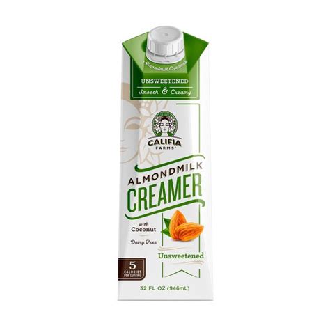 Crema De Almendra Con Coco Sin Az Car Califia Farms Natural Foods