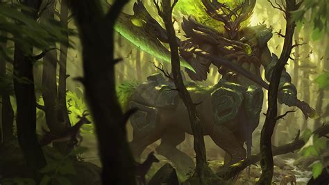 Hecarim LoL Elderwood Splash Art 4K 737 Wallpaper PC Desktop