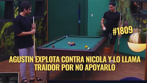 Agustin Explota Contra Nicola Y Lo Llama Traidor Por No Apoyarlo En La