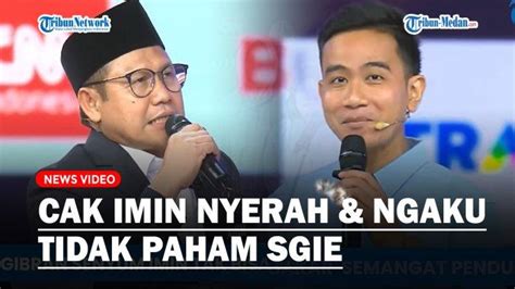 Berita Cak Imin Debat Cawapres Terbaru Hari Ini Tribun