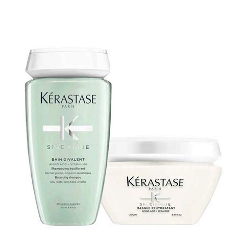 Kérastase Spécifique Bain Divalent Shampoo 250ml Masque Rehydratant