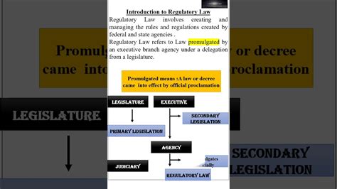 Regulatory Law Introduction To Regulatory Law Youtube