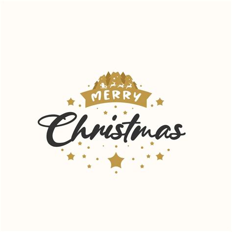 Vector Merry Christmas Banner Background Template 22165480 Vector Art ...