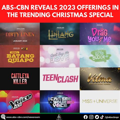 ABS-CBN reveals 2023 offerings in the trending Christmas Special