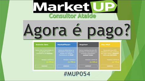 MarketUP Deixou De Ser Gratuito YouTube