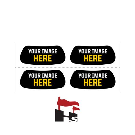 Bulk Eye Black Stickers - Single Pair - Homecoming Sports