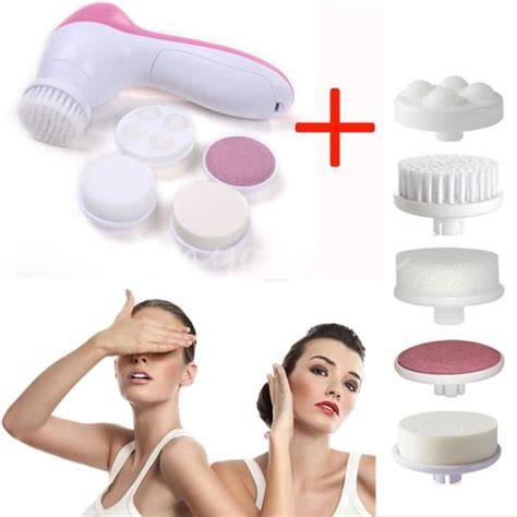 5 en 1 Électrique Visage Nettoyage Brosse Massage de la peau Achat