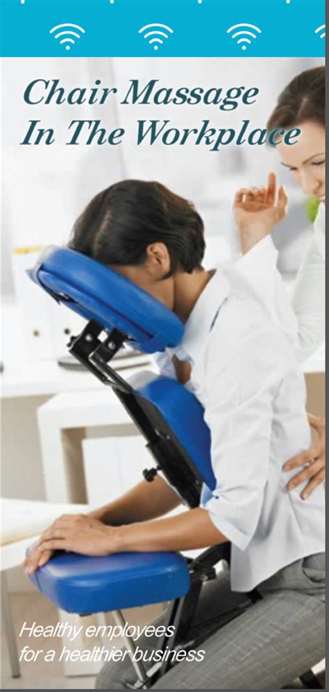 Massage Therapy Brochures Chair Massage