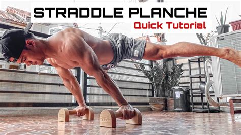 How To Straddle Planche Straddle Planche Tutorial YouTube