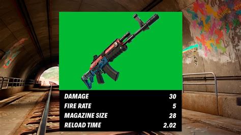 All Fortnite Chapter 5 Season 1 Underground Weapons & Stats - Gamepur