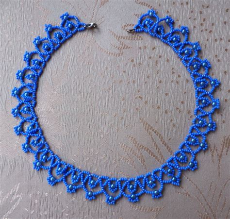 Free Pattern For Necklace Blue Sky Beads Magic