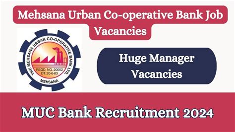 MUC Bank Recruitment 2024 Apply Online Now For Assistant General