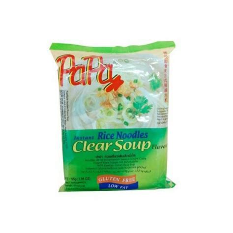 Jual Papa Rice Noodle Clear Soup 55 G Shopee Indonesia