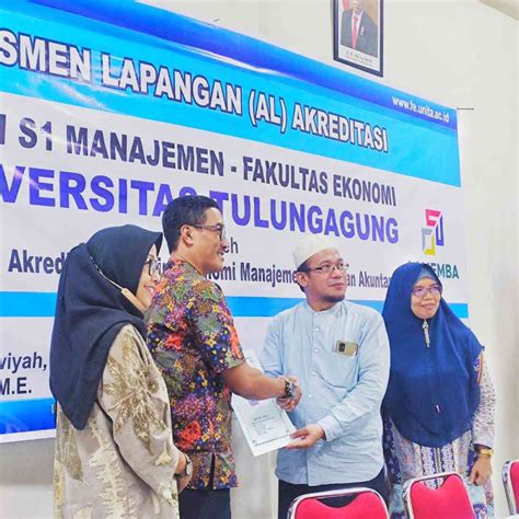 Pendampingan Proses Akreditasi Lam Emba Pada Program Studi S Manajemen