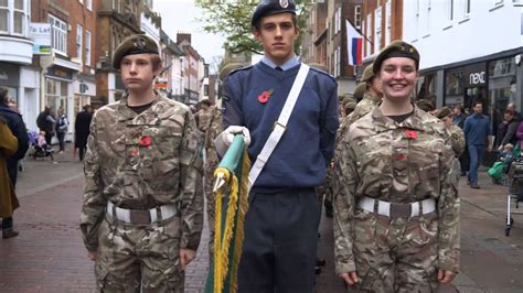 Chichester High School And Chichester City Remembrance Services